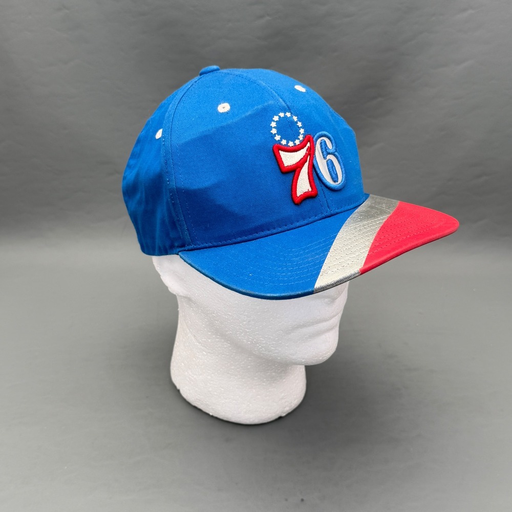 Philadelphia 76ers Snapback Hat Cap Blue NBA Basketball Zephyr Adult OSFA